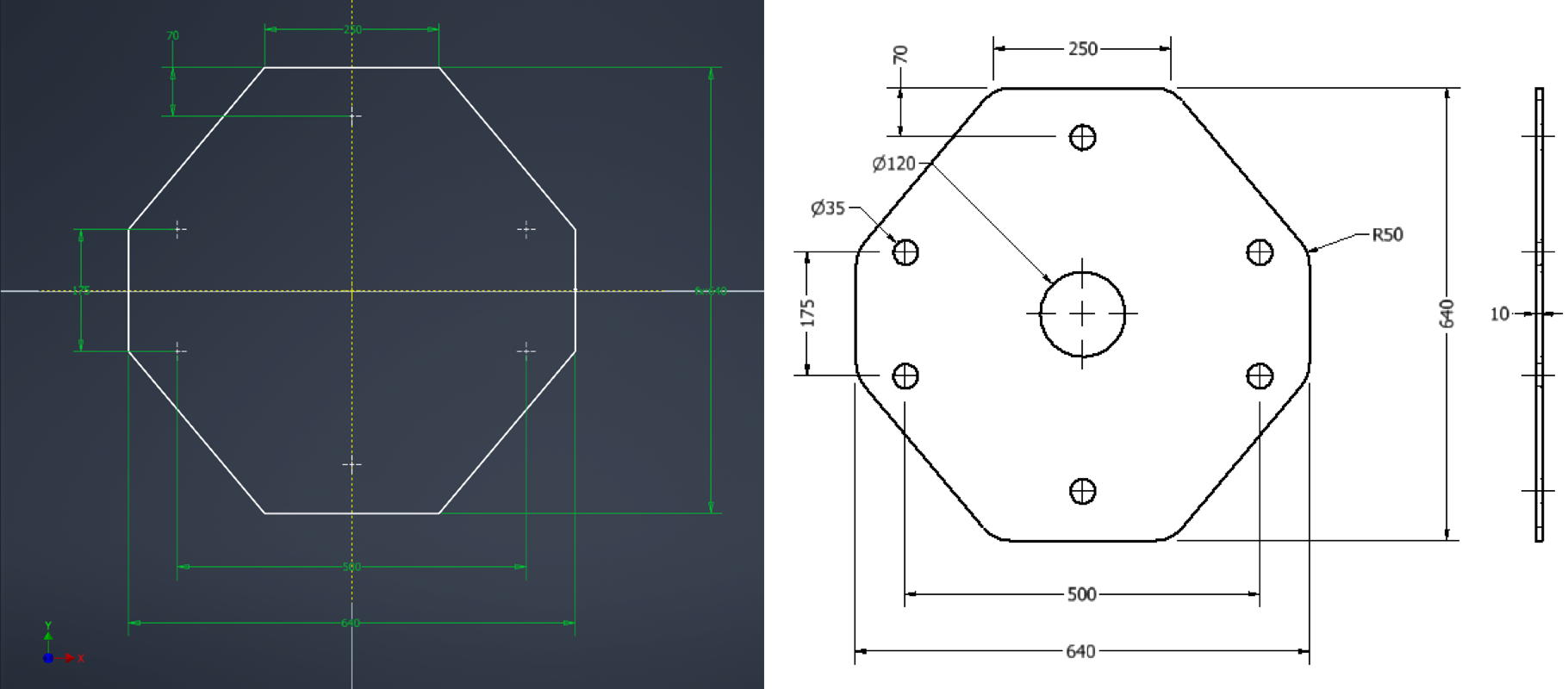 drawing automation Inventor